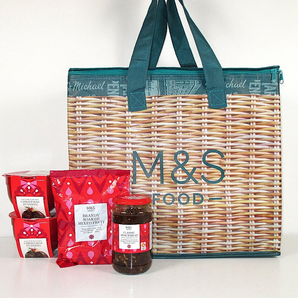 LARGE INSULATED M & S FOOD COOLER BAG - Picture 2 of 16